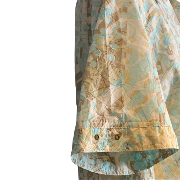 * NEW * ALIA Light Colours Short Sleeves Blouse Size 16 W - Picture 7 of 13